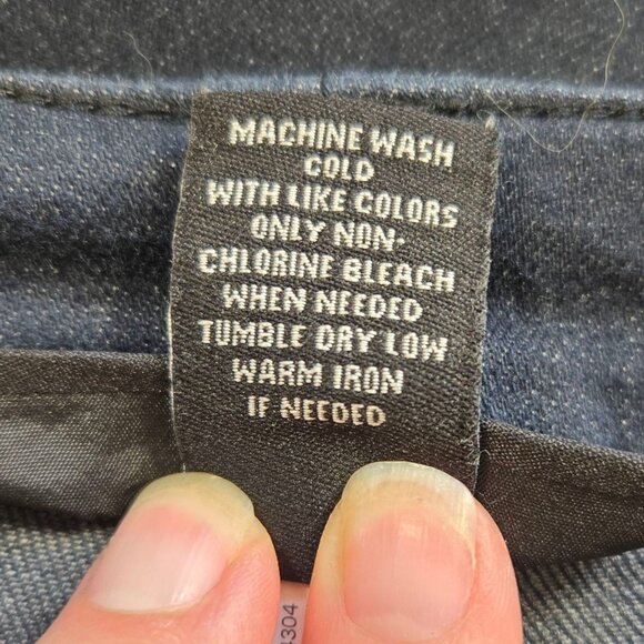 Lane Bryant Womens Plus Size Jeans 24 Dark Wash Cotton Blend Denim Pants - Picture 16 of 16